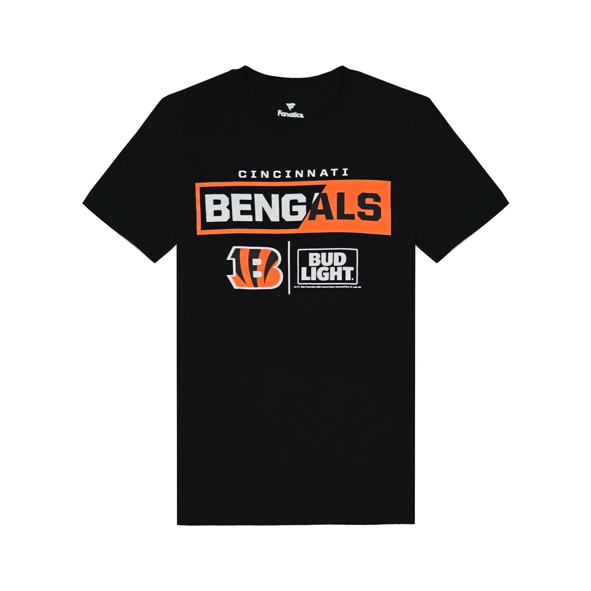Bud Light Cincinnati Bengals Team T-Shirt