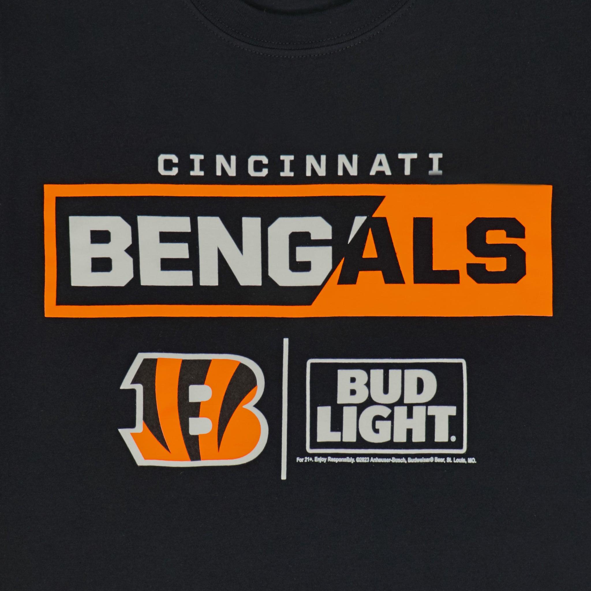 Bud Light Cincinnati Bengals Team T-Shirt - Main Image