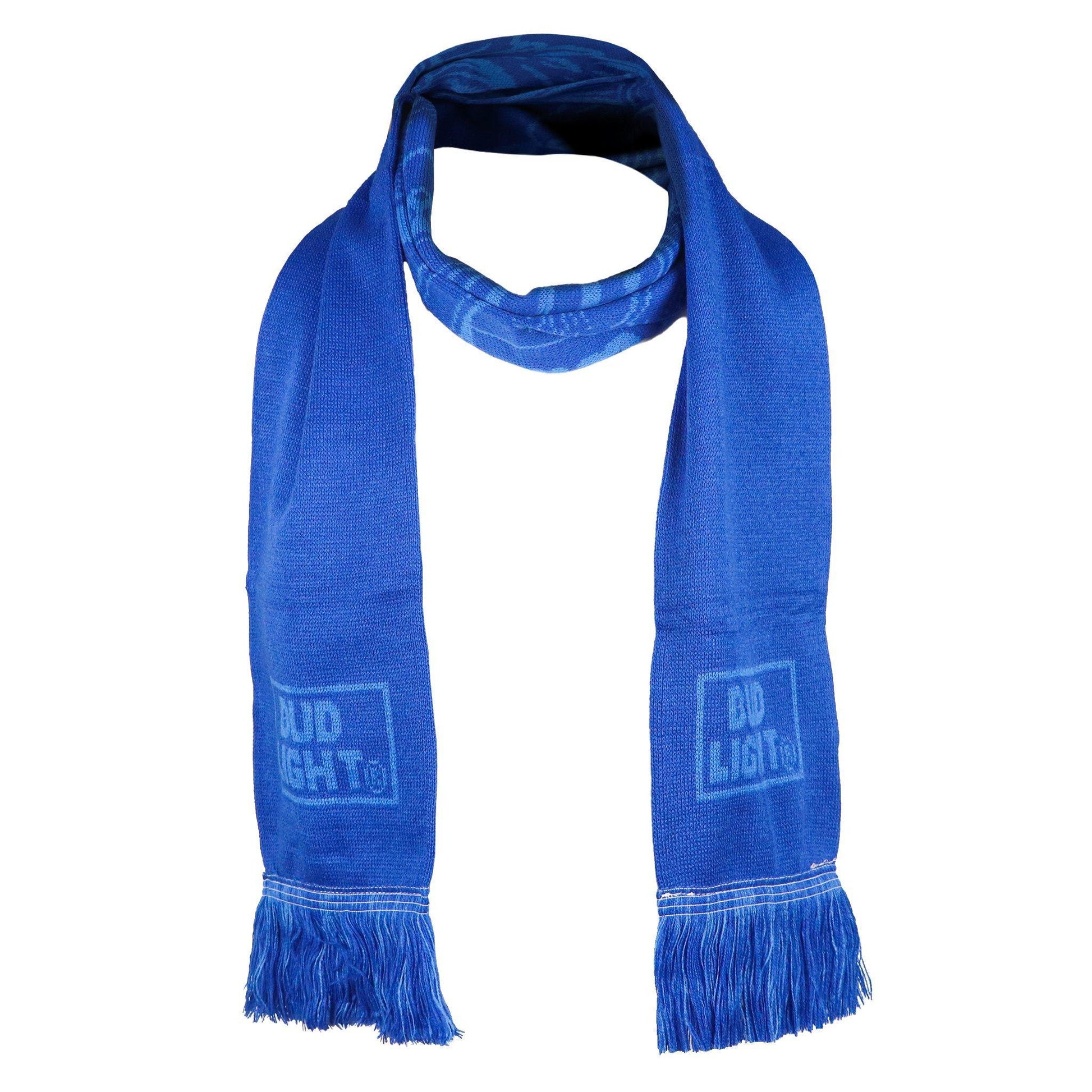 blue bud light crest scarf
