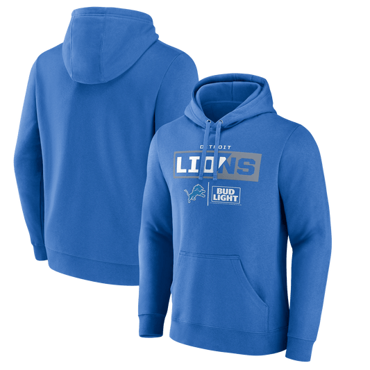 BUD LIGHT LIONS HOODIE BLUE