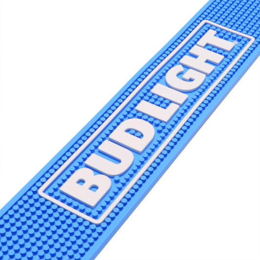Bud Light Drip Rail Bar Mat