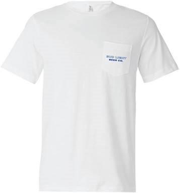 white bud light have a cold one pocket t shirt