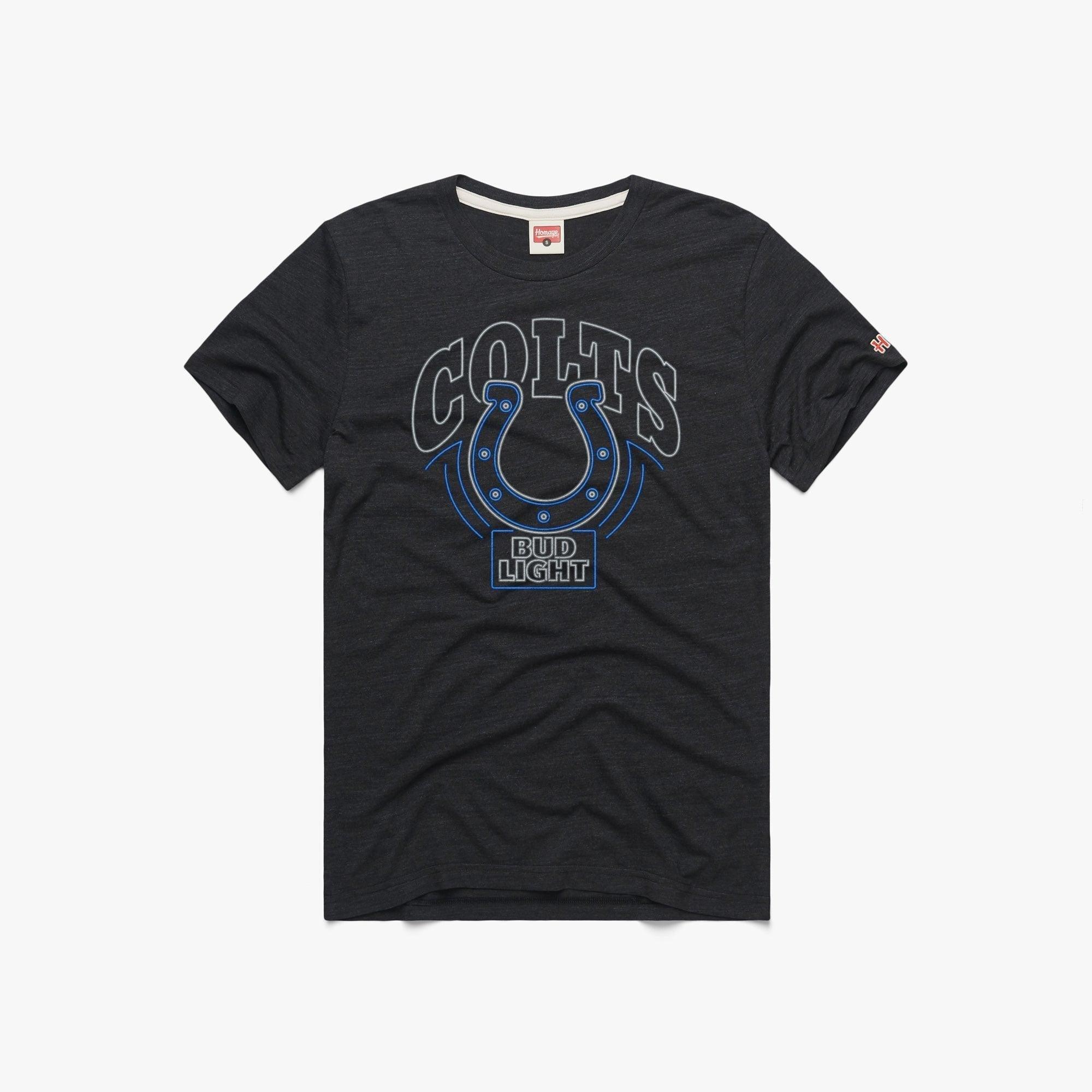 Indianapolis Colts Bud Light Black T-Shirt