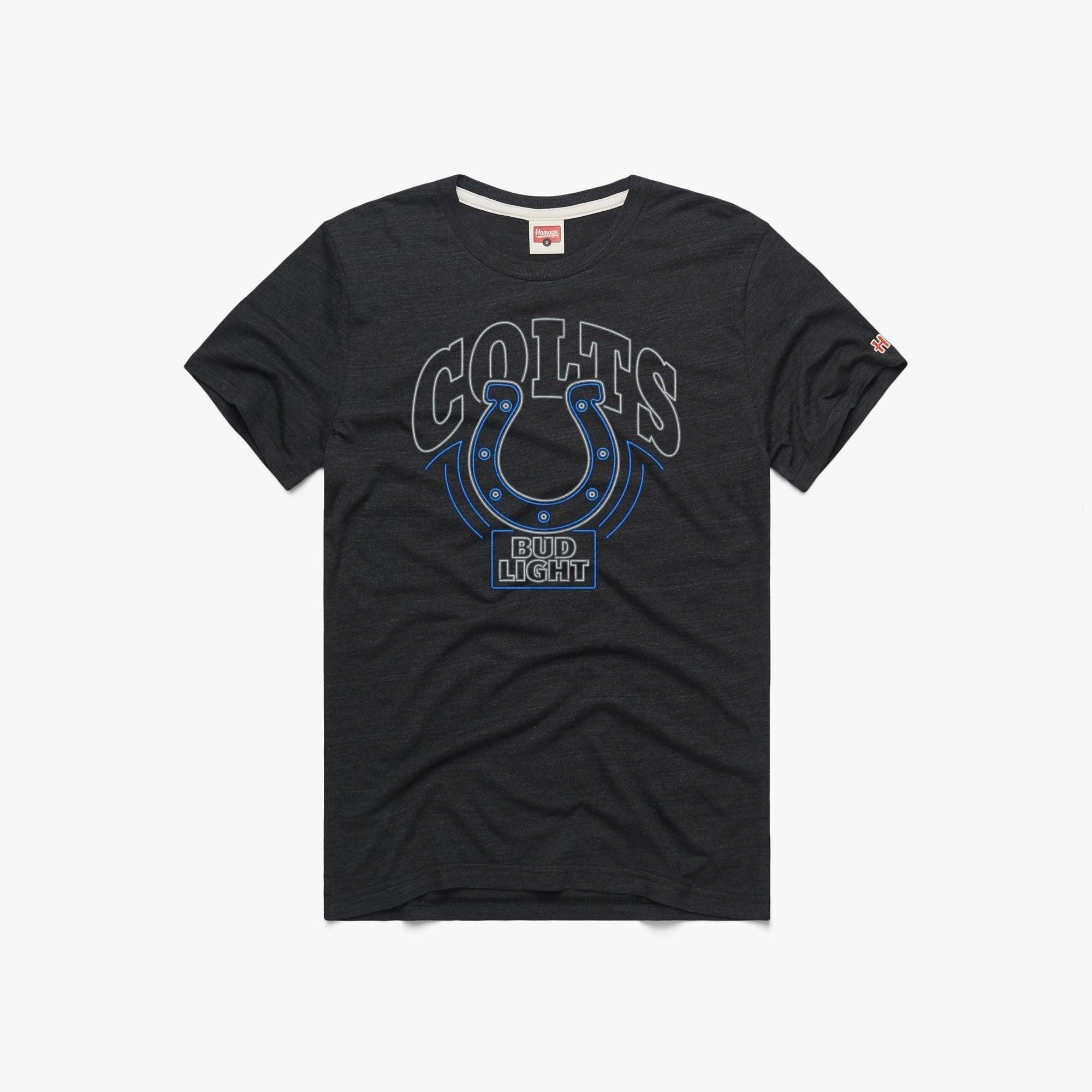 indianapolis colts gear Bud Light Indianapolis Colts T-Shirt 2XL