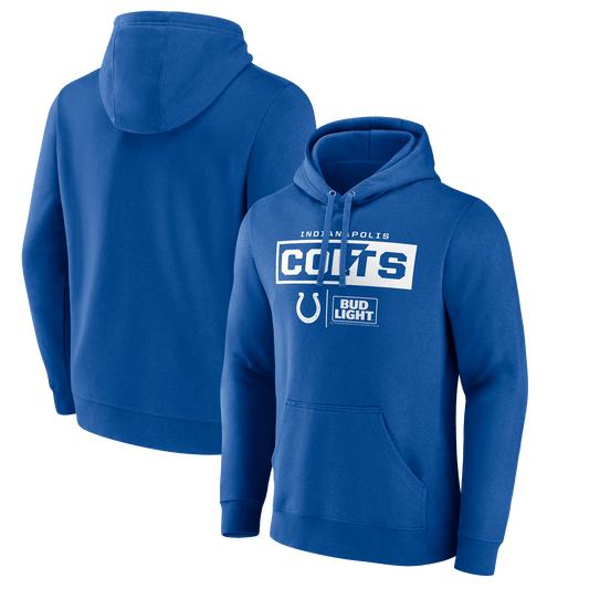 BUD LIGHT COLTS HOODIE BLUE