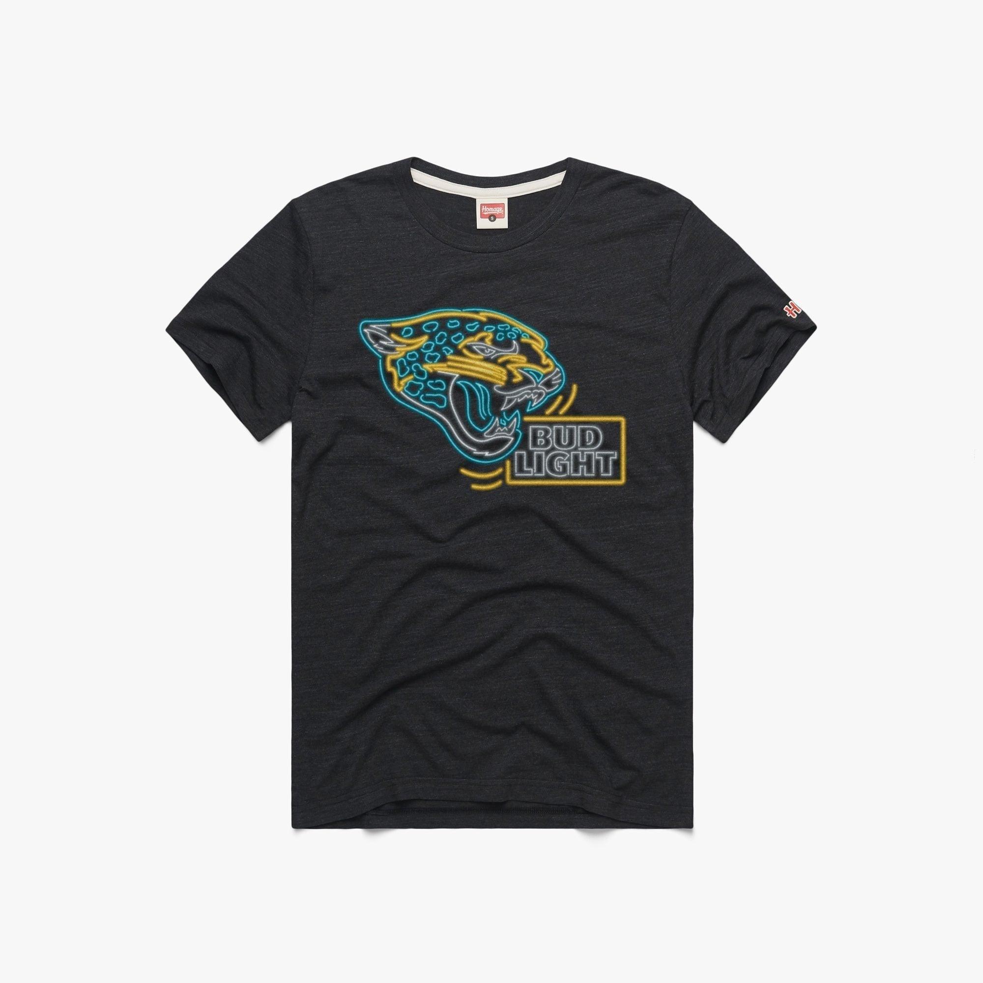 Bud Light Jacksonville Jaguars Black T-Shirt