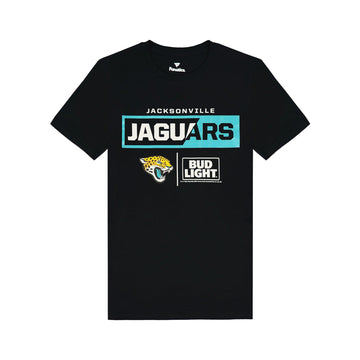 BUD LIGHT JAGUARS TEE BLACK
