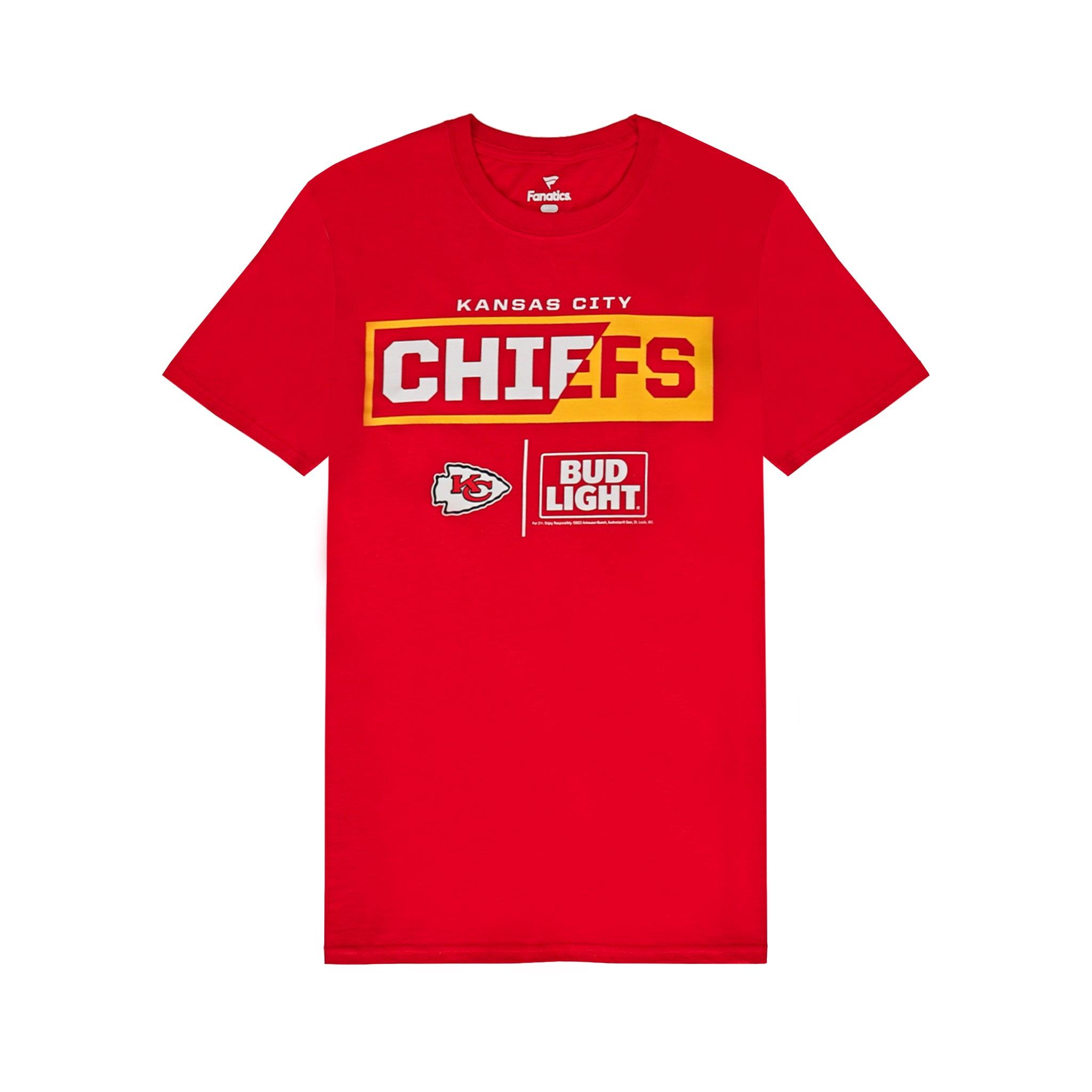 Bud Light Kansas City Chiefs Team T-Shirt