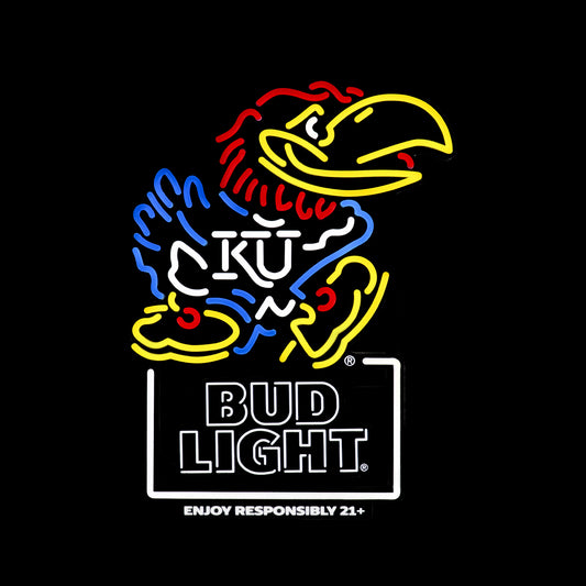 Bud Light Kansas Jayhawks LED Sign