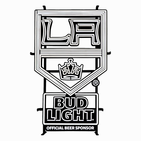 2048 × 2048px  LA Kings Bud Light LED with white background