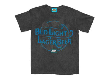 Bud Light Lager Mineral Wash Men's T-Shirt