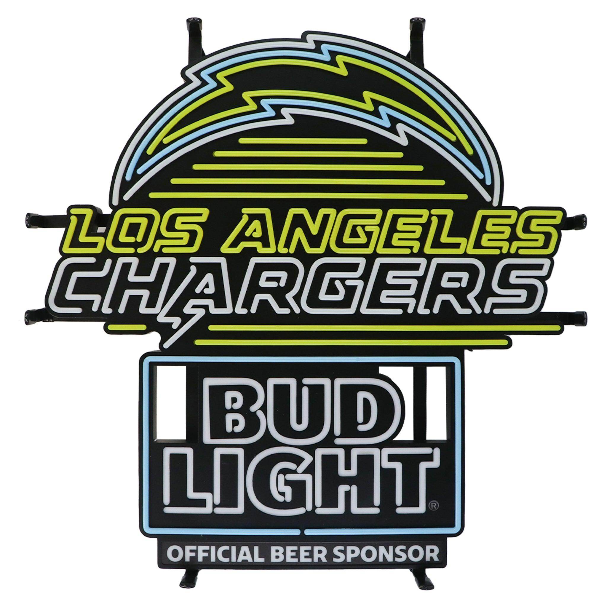 Bud Light Los Angeles Chargers NFL LED Sign