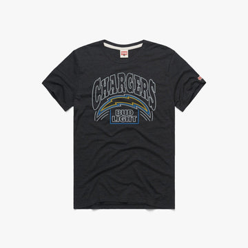 Bud Light San Diego Chargers Black T-Shirt