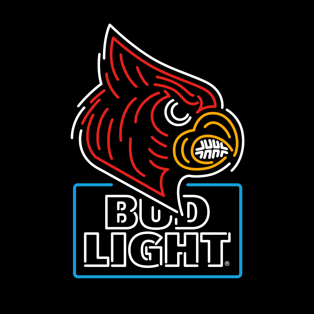 Bud Light Louisville Cardinals LED Sign