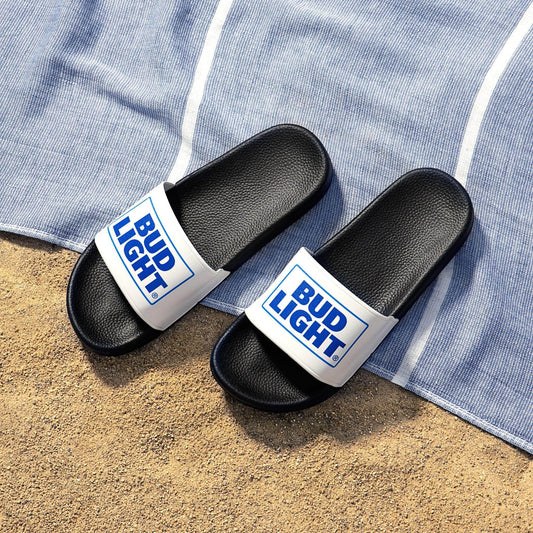 bud light mens slides