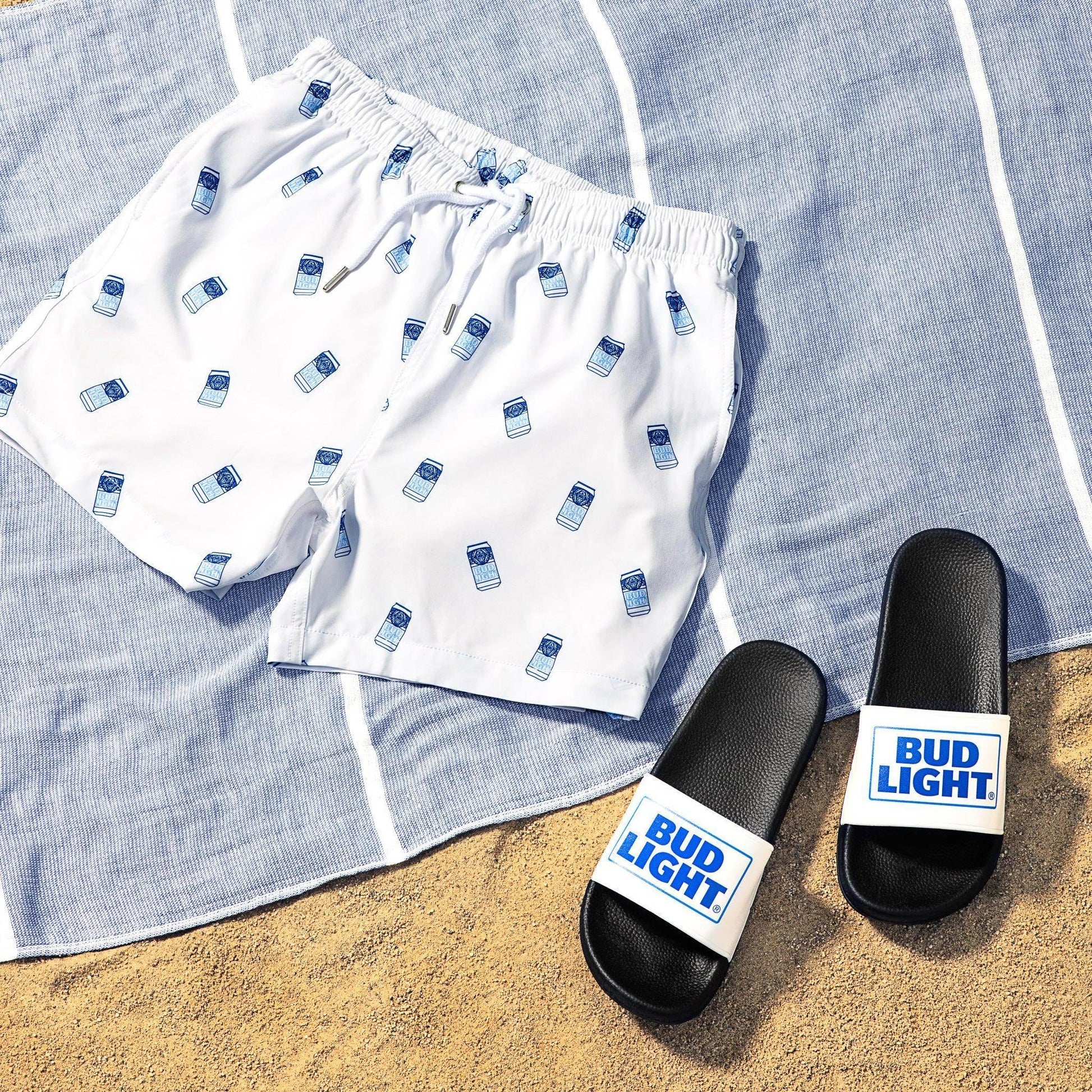 bud light mens slides
