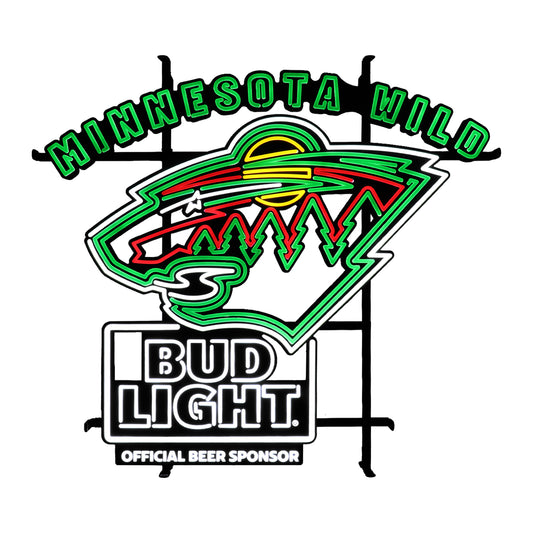 Bud Light Minnesota Wild LED