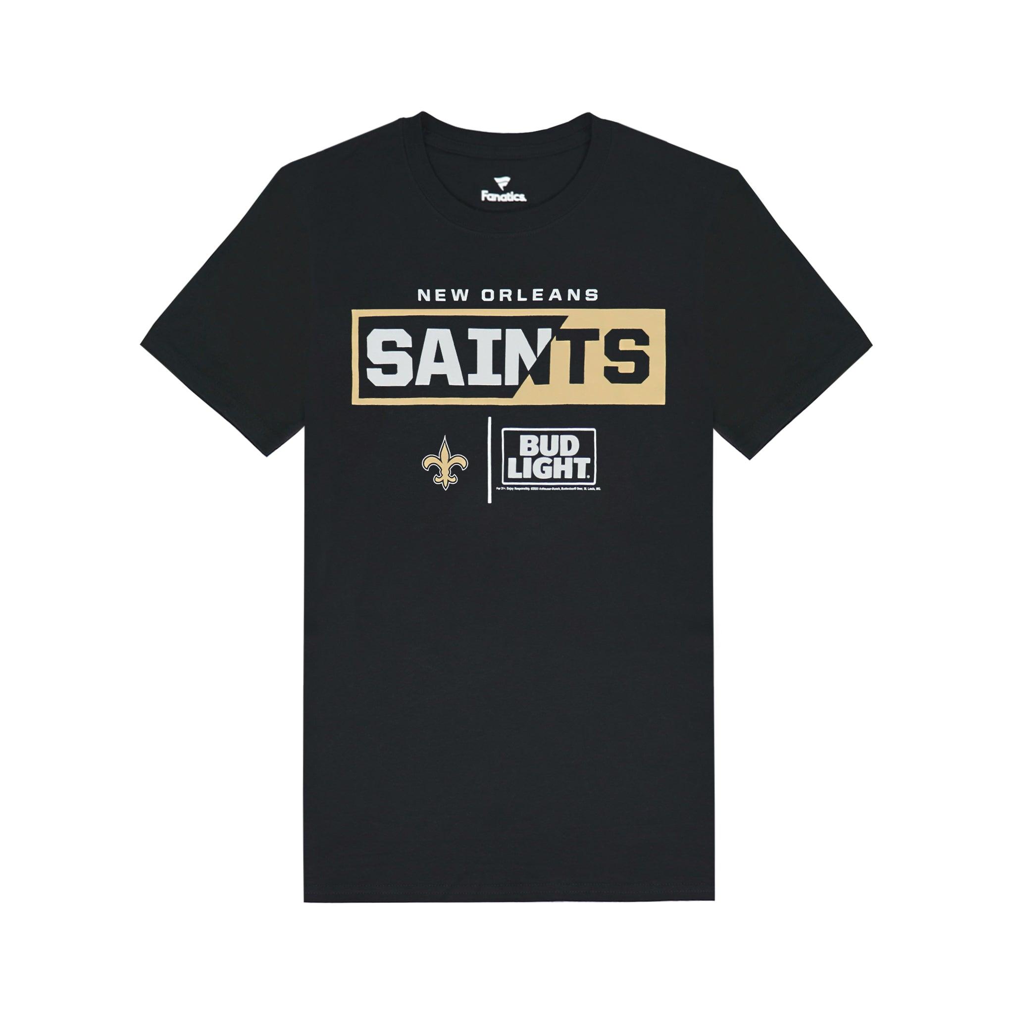 Bud Light New Orleans Saints Team T-Shirt