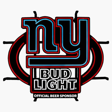 Bud Light New York Giants NFL LED Sign