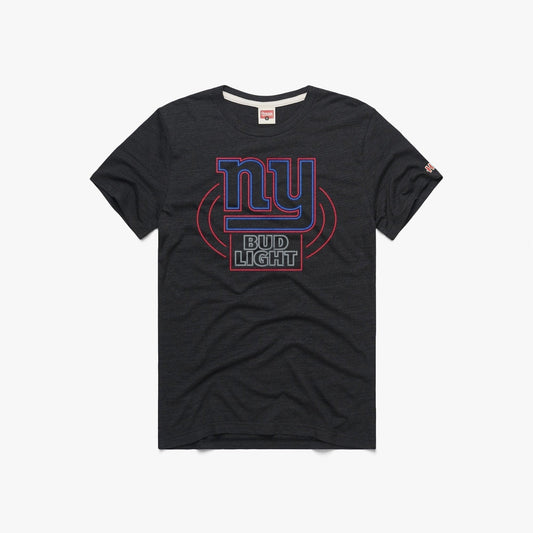 Bud Light New York Giants Black T-Shirt
