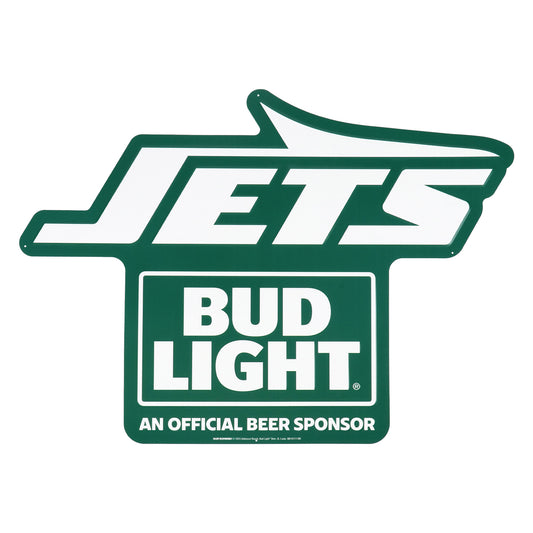 Bud Light New York Jets Metal Sign