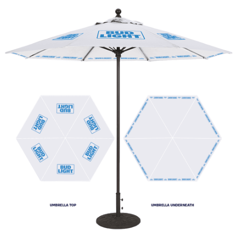 Bud Light Patio Umbrella
