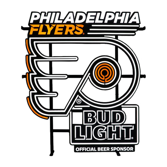 Philadelphia Flyers LED with white background