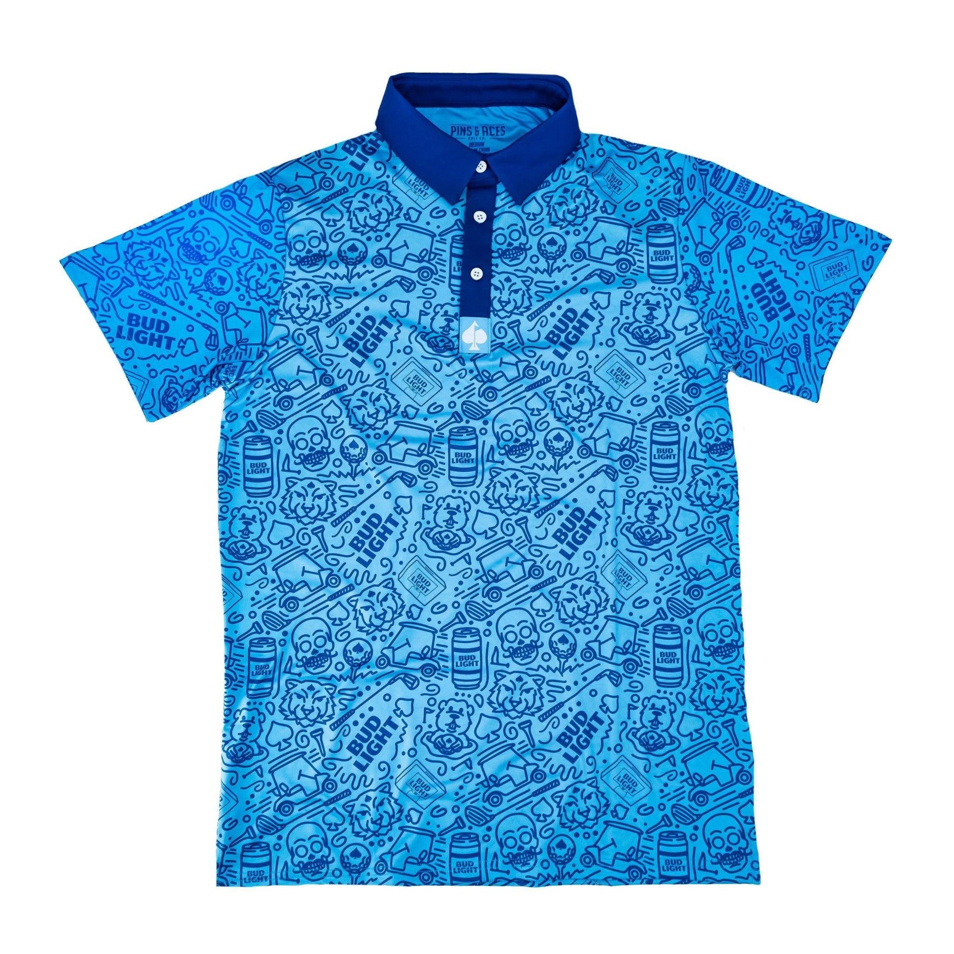 Bud Light Pins & Aces Beer Polo