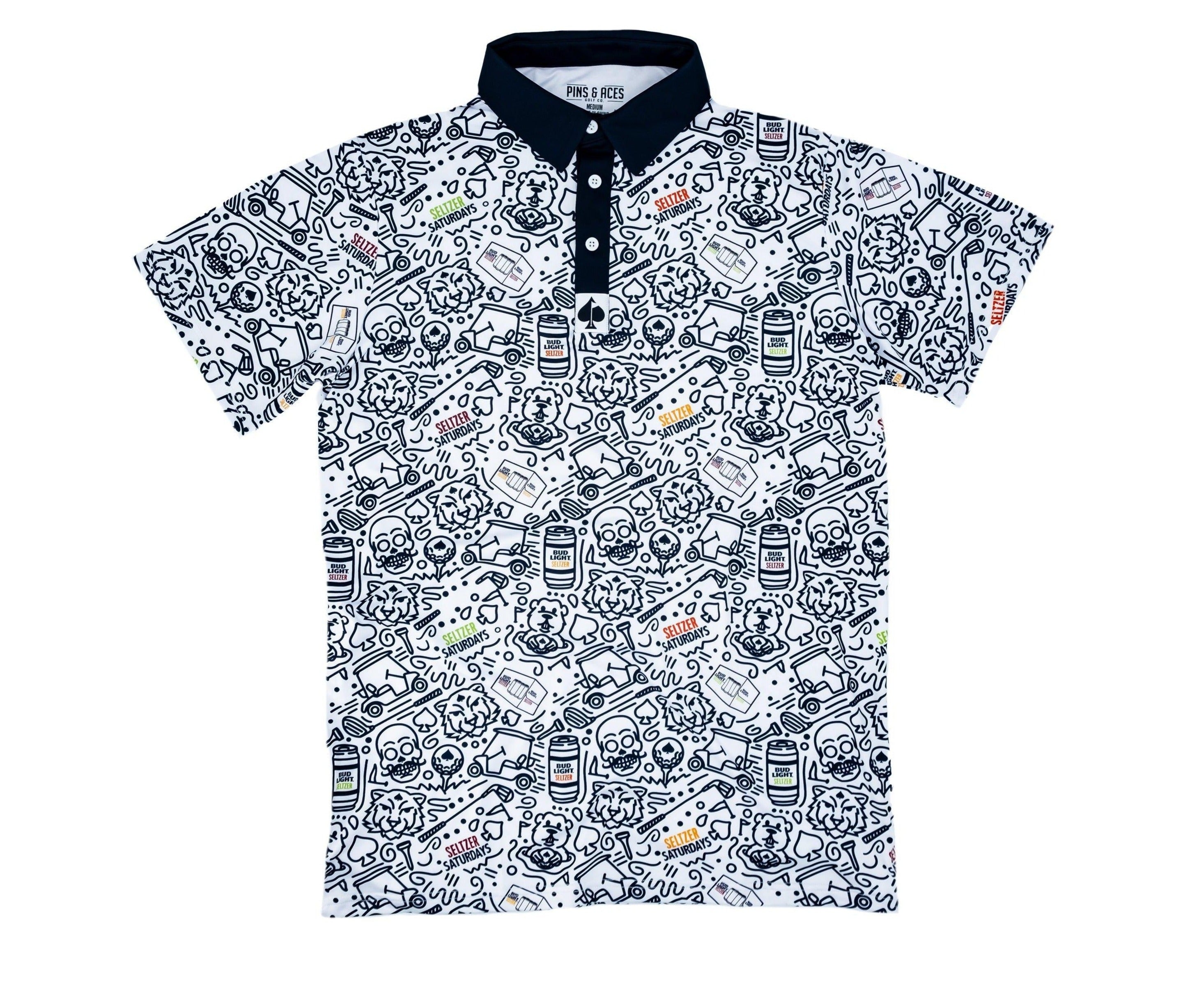Bud Light Pins & Aces Seltzer Polo