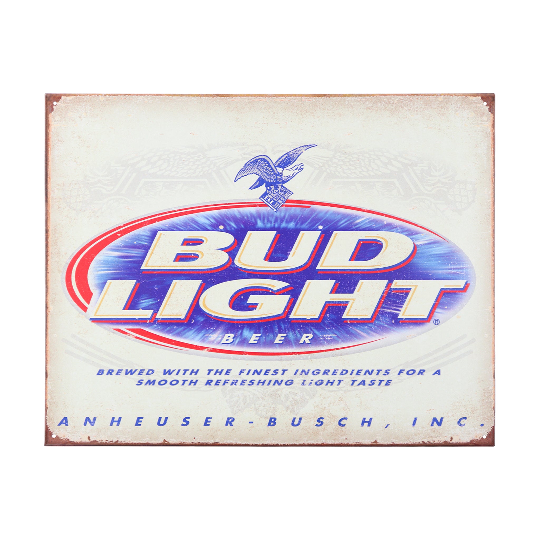 Bud Light Retro Tin Sign