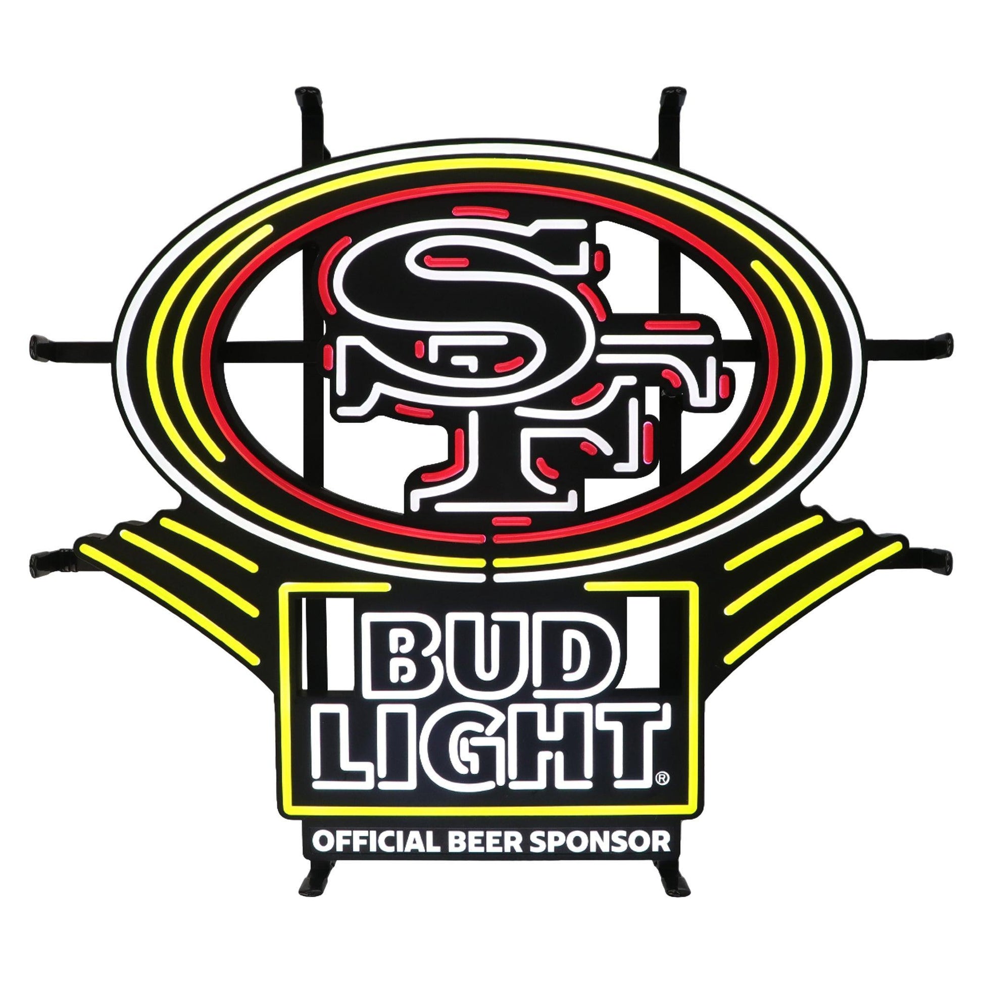 Bud Light San Francisco 49ers NFL LED Sign