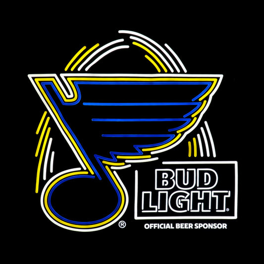 St. Louis Blues Bud Light NHL LED