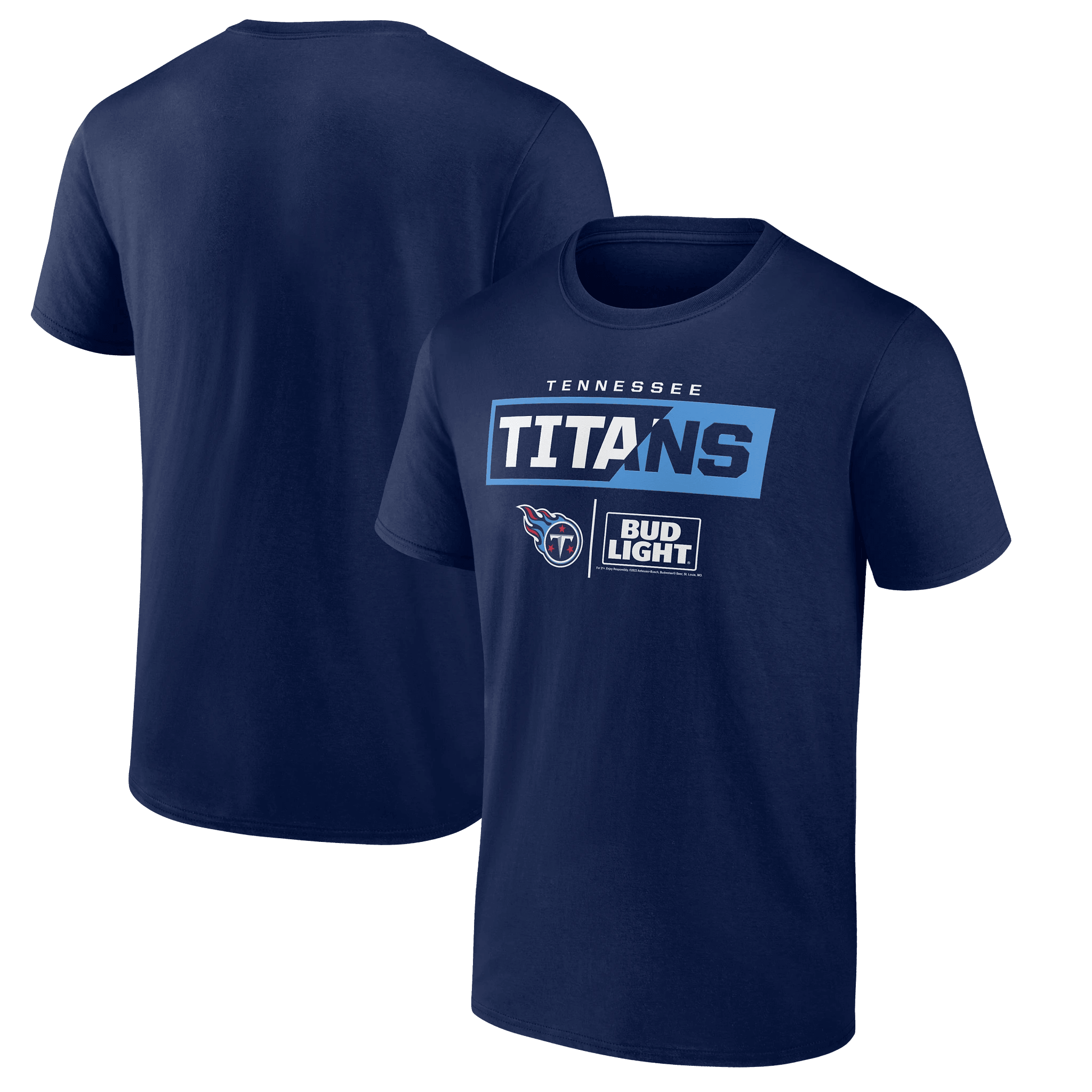Bud Light Tennessee Titans Team T-Shirt