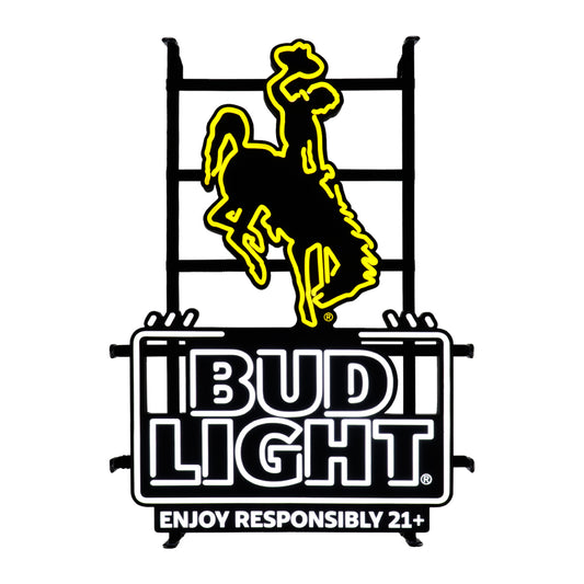 Bud Light Wyoming University LED Sign