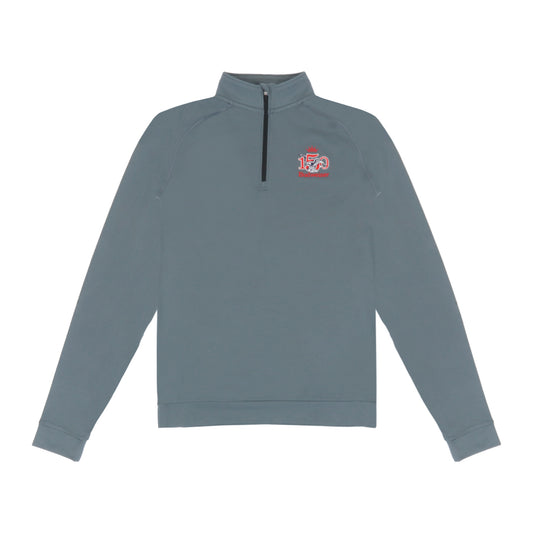 budweiser-150-swannies-quarter-zip-graphite-front