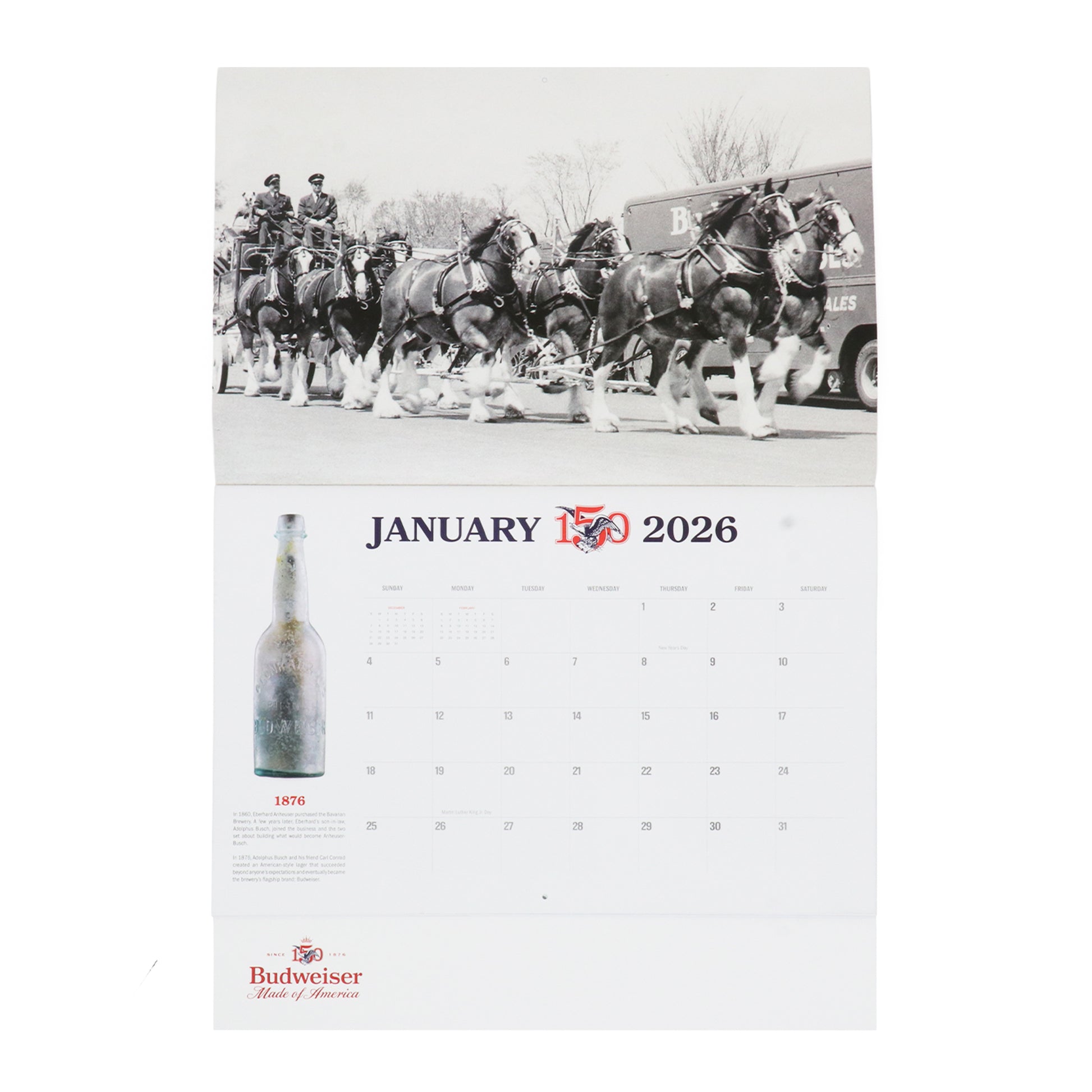 2026 Clydesdale Calendar