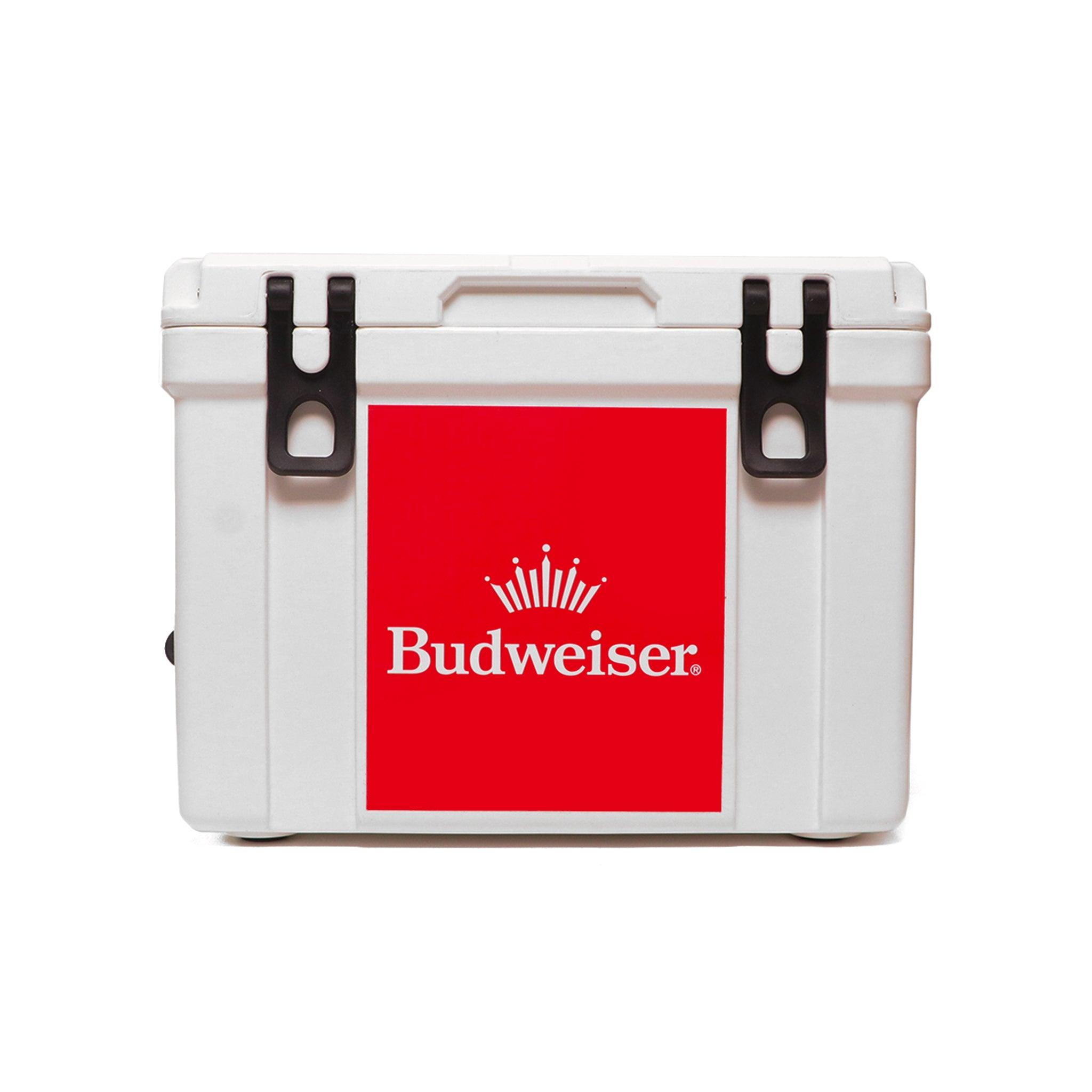 Budweiser cooler with decal decoration Budweiser with crown