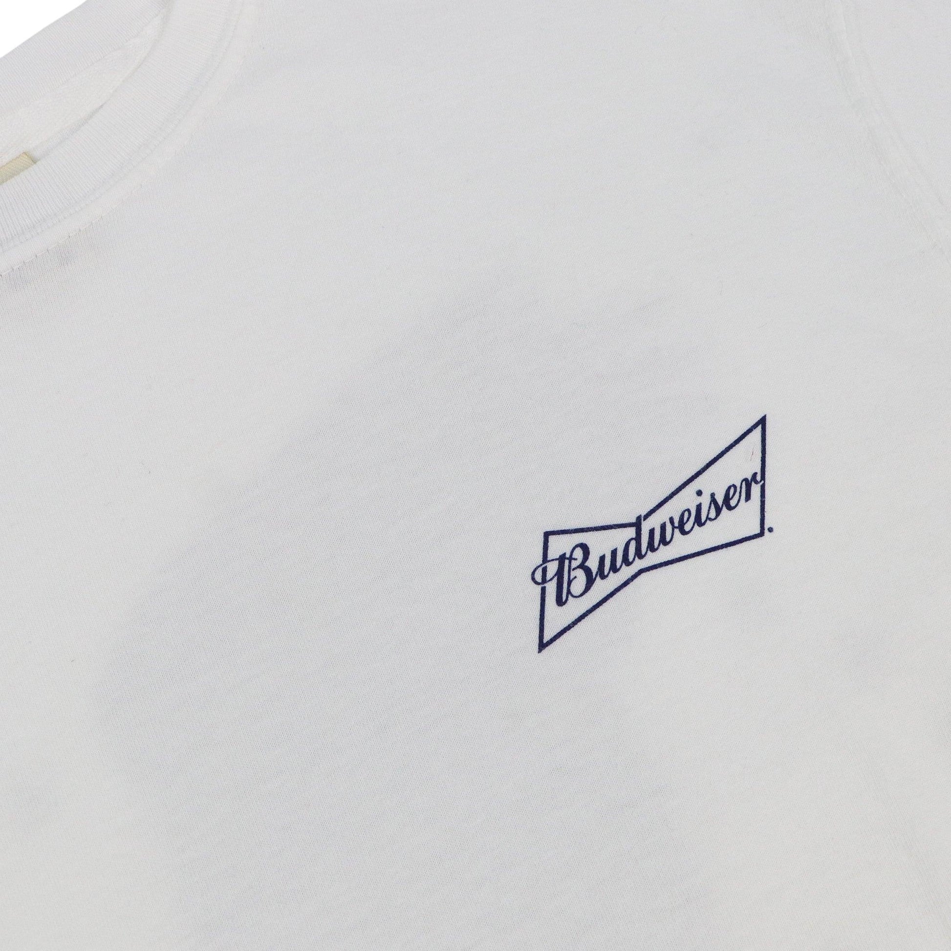 white budweiser freedom eagle t shirt