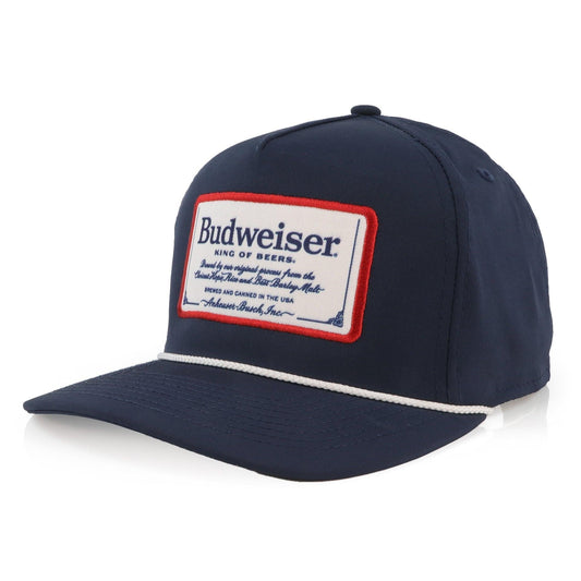 navy budweiser freedom hat