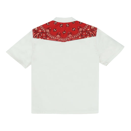 Budweiser x PacSun Bandana Collar Shirt