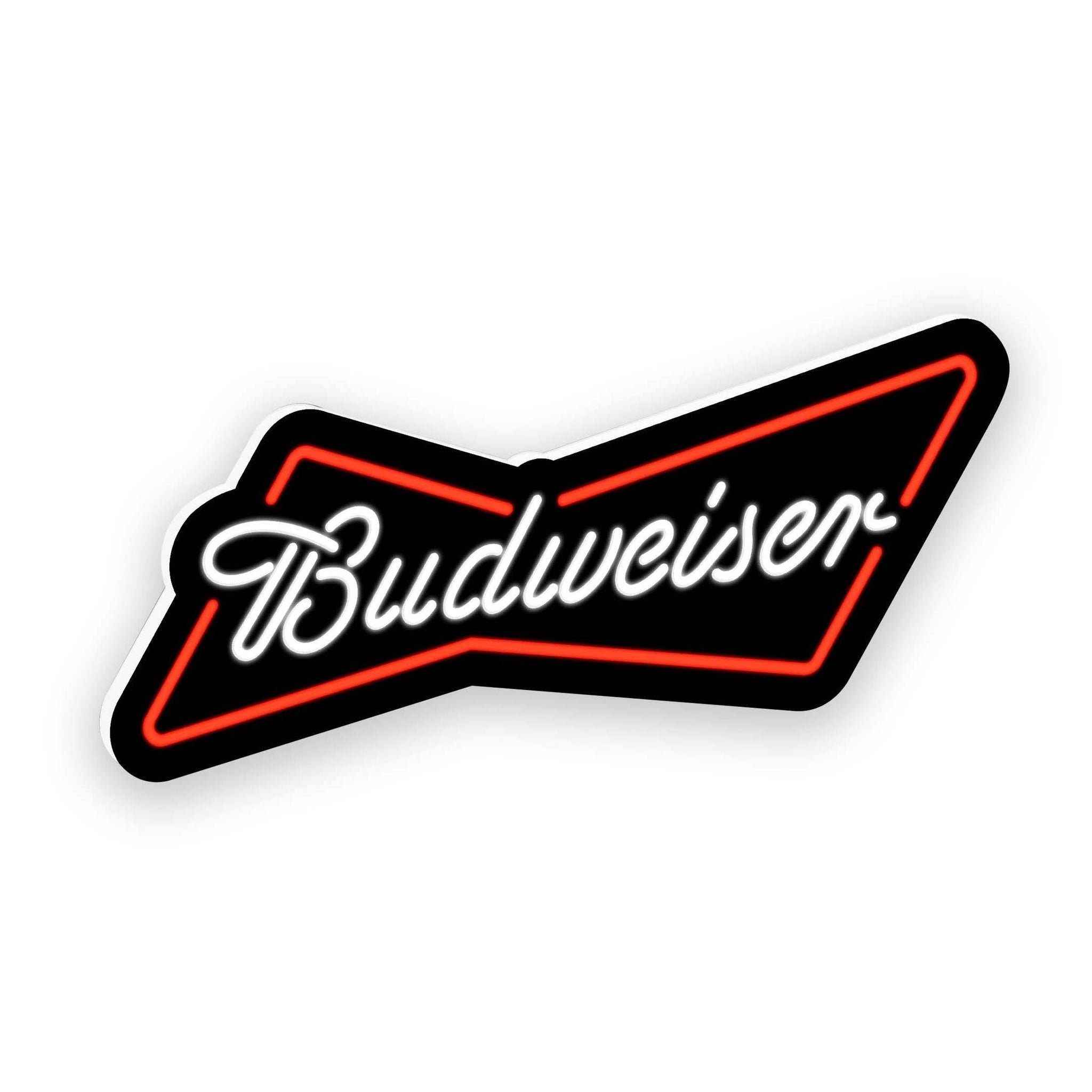 budweiser bowtie logo led light panel