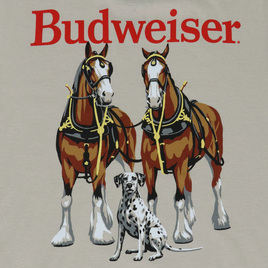 Budweiser Clydesdales & Dalmatian T-Shirt