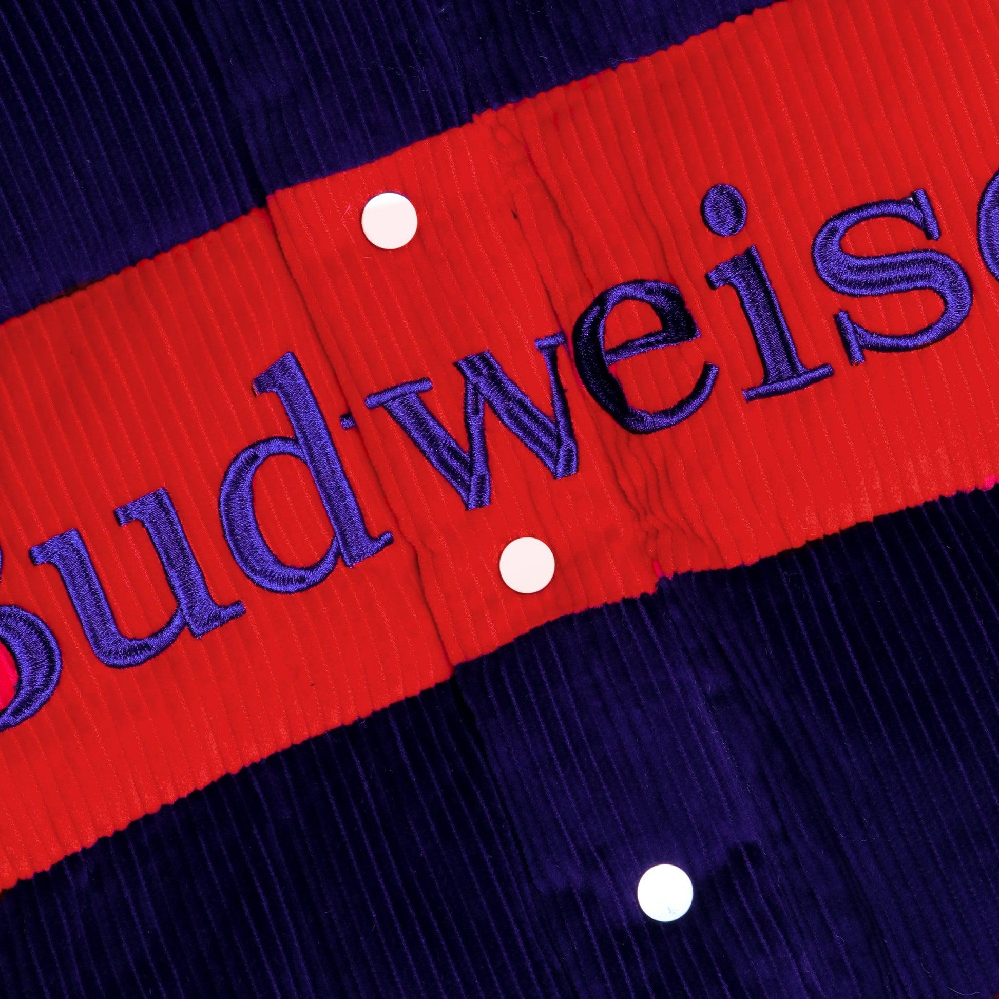 middle of budweiser detail 