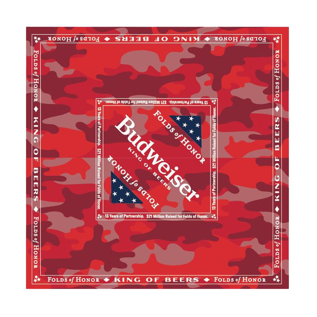 Budweiser Folds of Honor Bandana