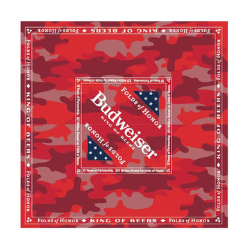 Budweiser Folds of Honor Bandana