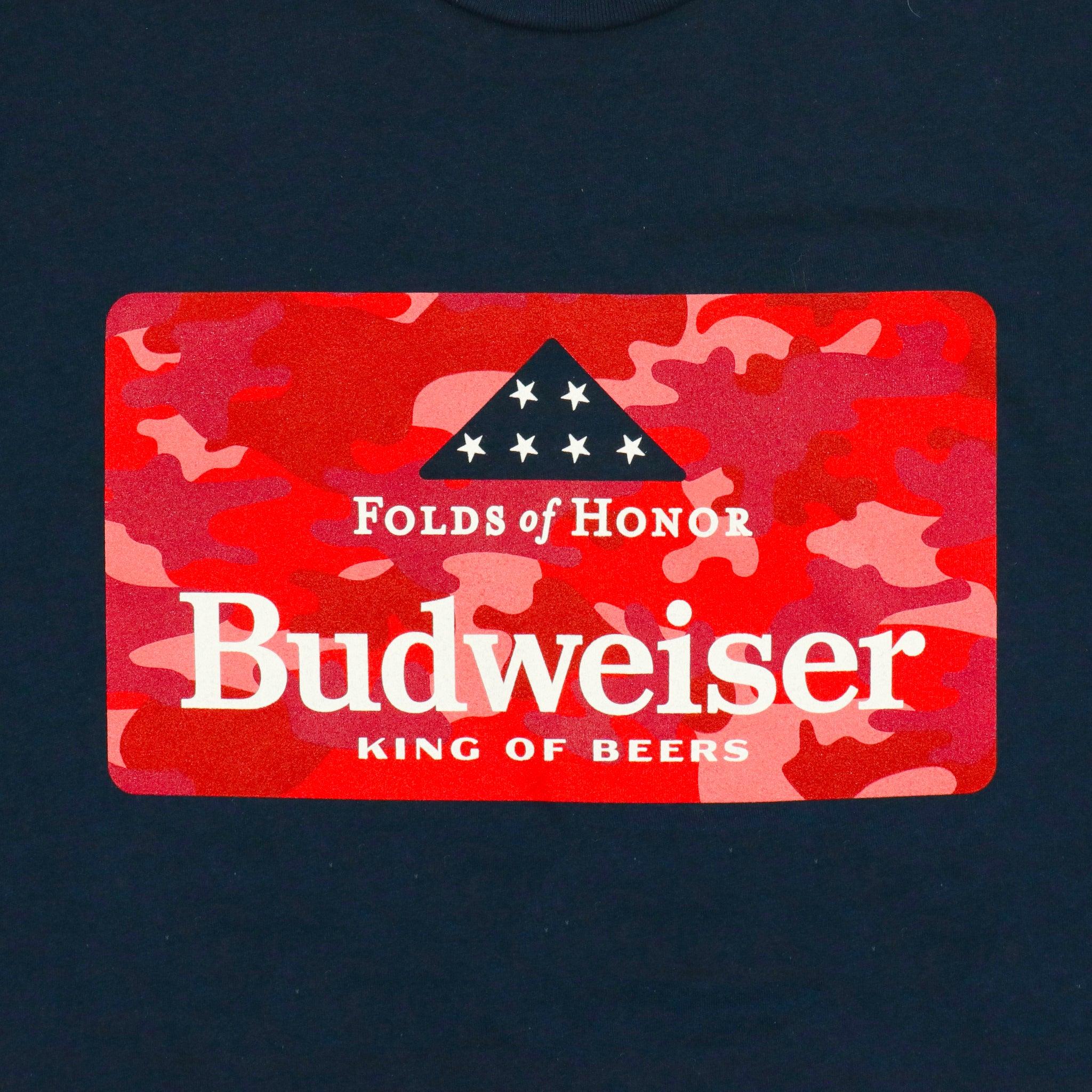 T-shirt Homme GAP Graphique Budweiser Blanc - Taille XL, Coton, Occasion Très Bon état