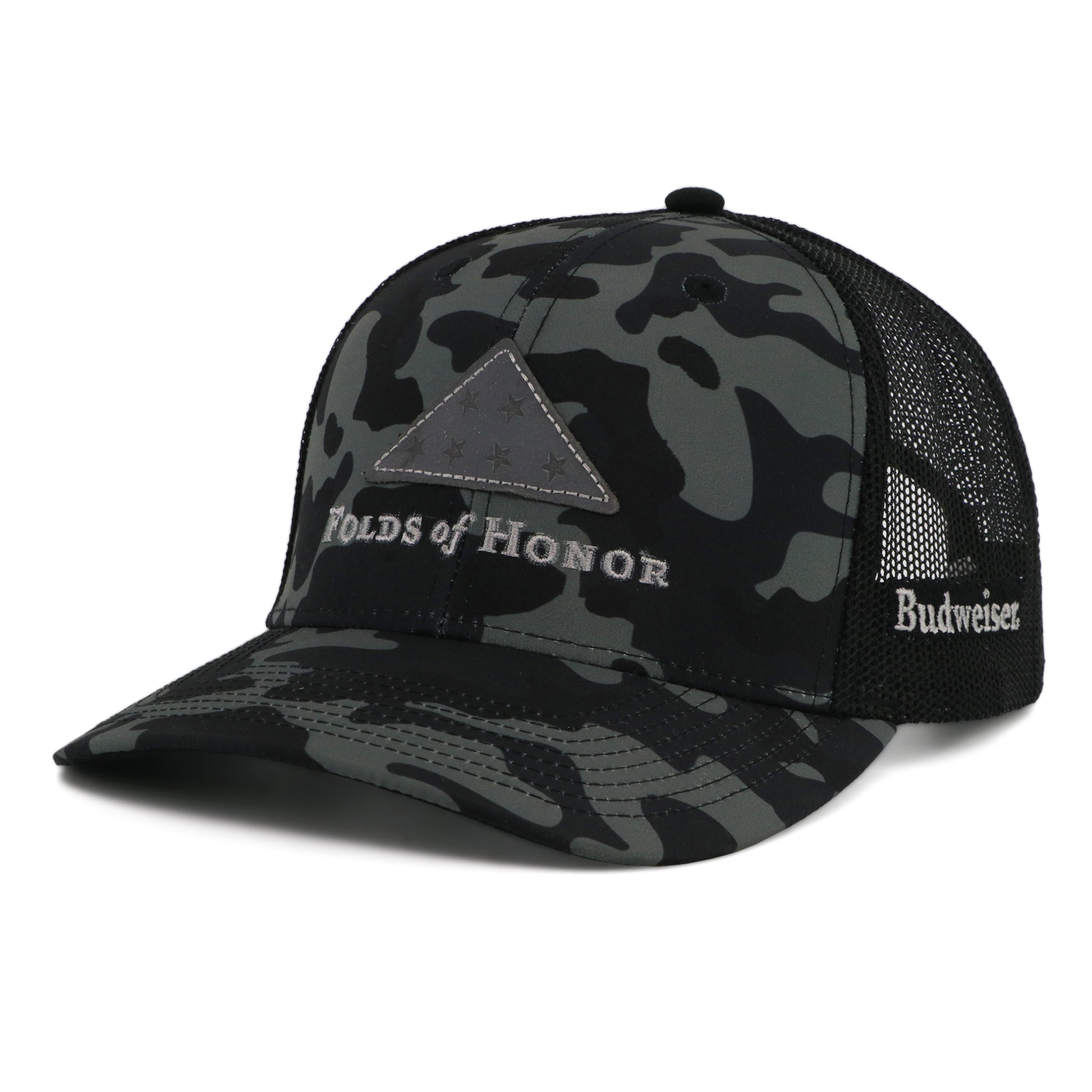 Budweiser Folds of Honor Grey Camo Hat