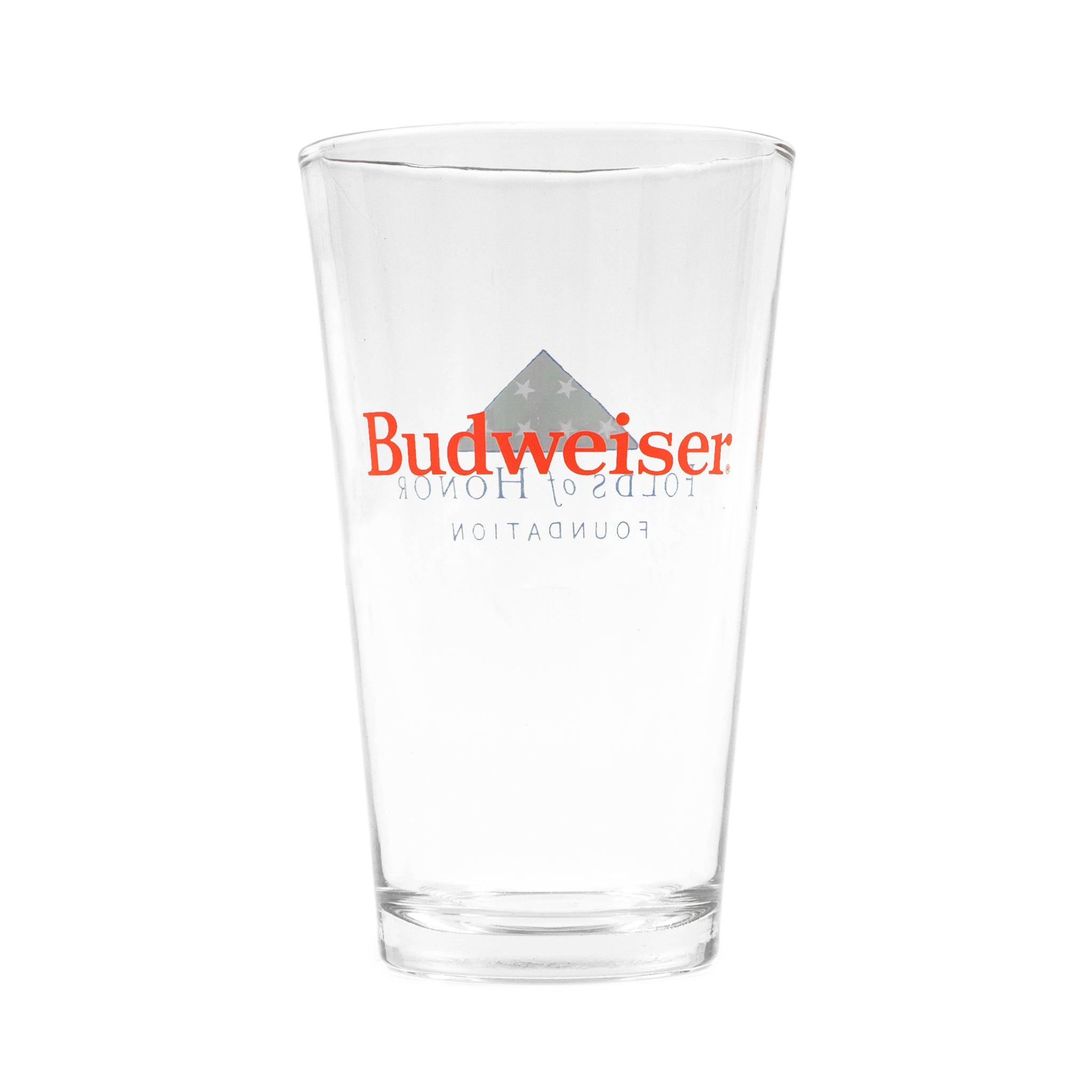 Budweiser Folds of Honor Pint Glass