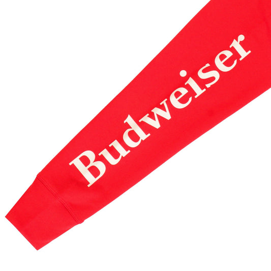 detail of budweiser logo