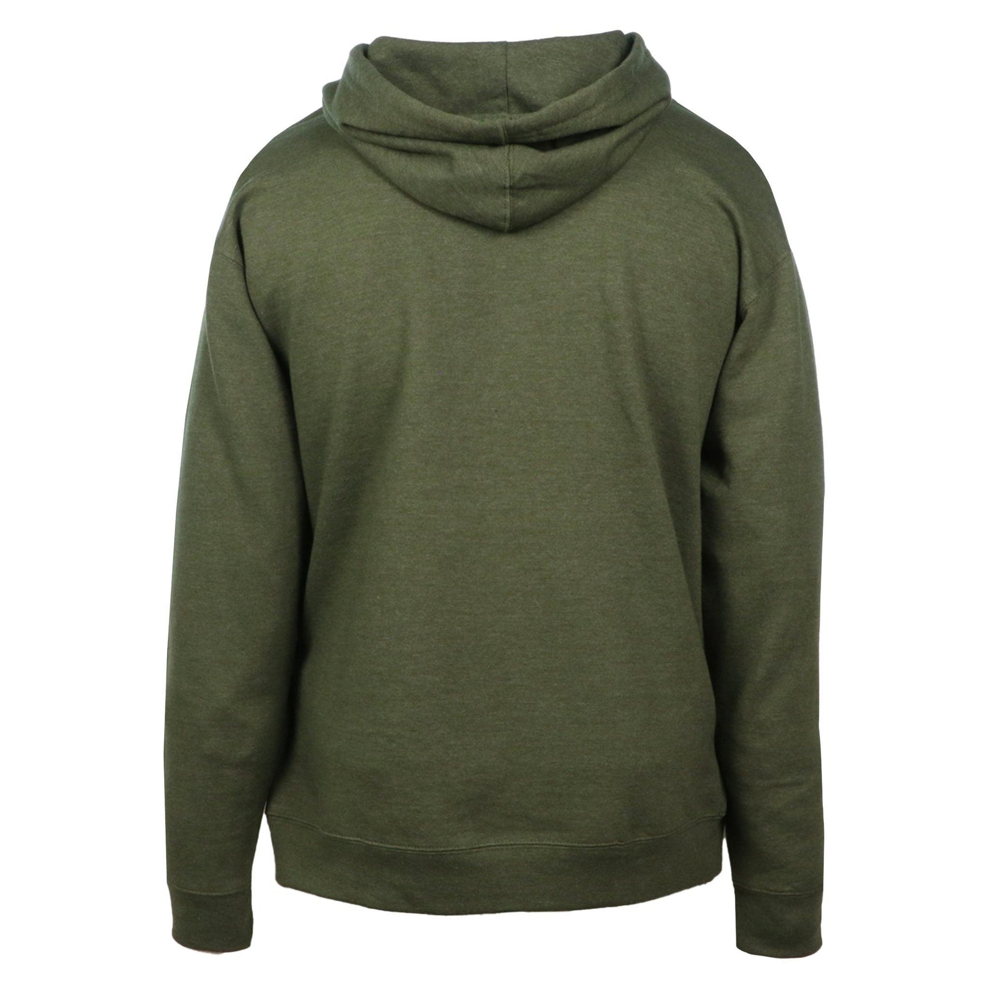 olive green budweiser military inspired hoodie